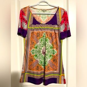 ETRO patterned tunic top size 48